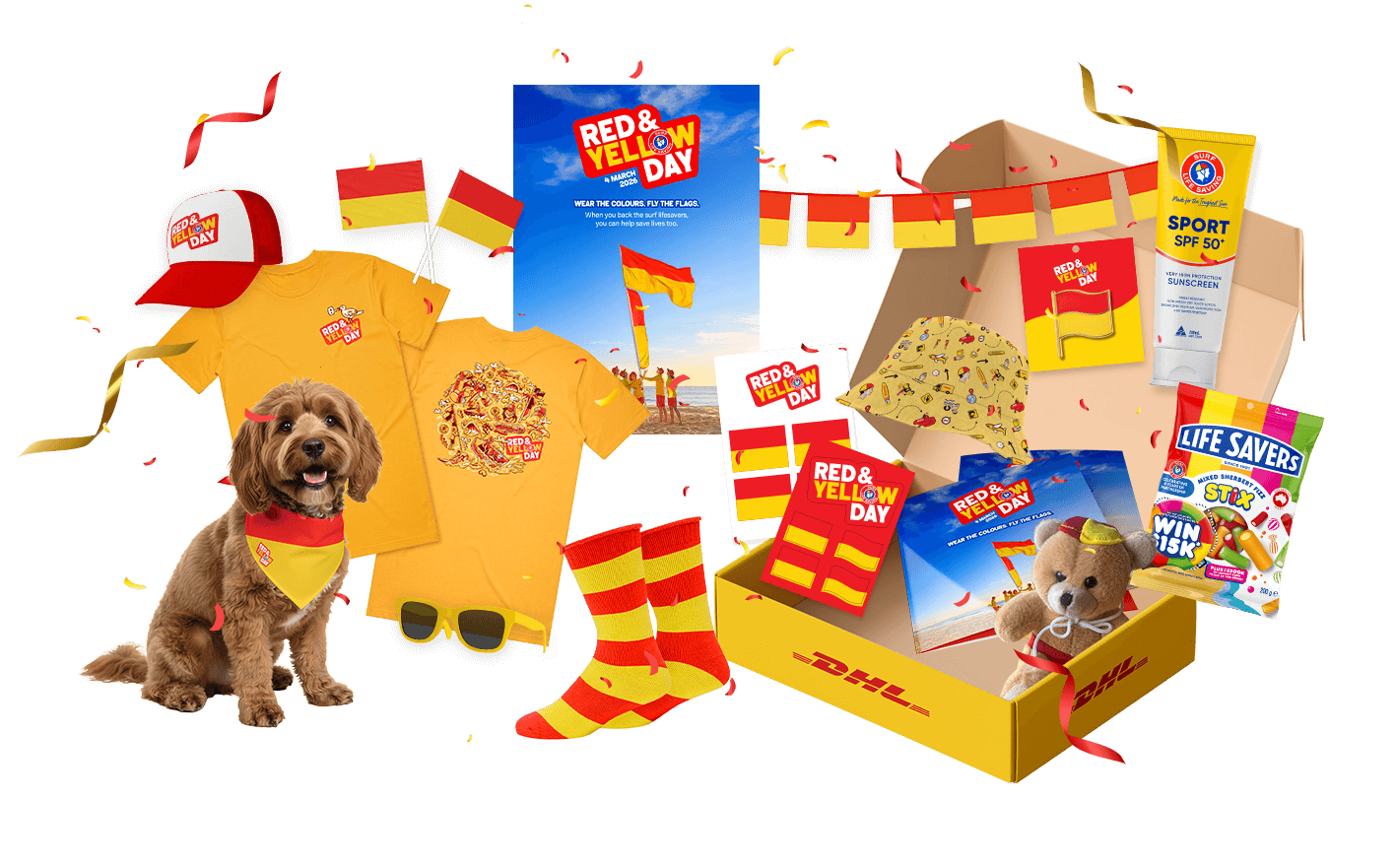 Support Red & Yellow Day